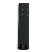 Boneyard Silicone Ball Strap 1.5 Inch with 3 Snap Closure in Black COCK RING Set